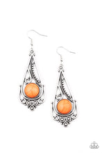 Load image into Gallery viewer, paparazzi-accessories-canyon-climate-orange-earrings
