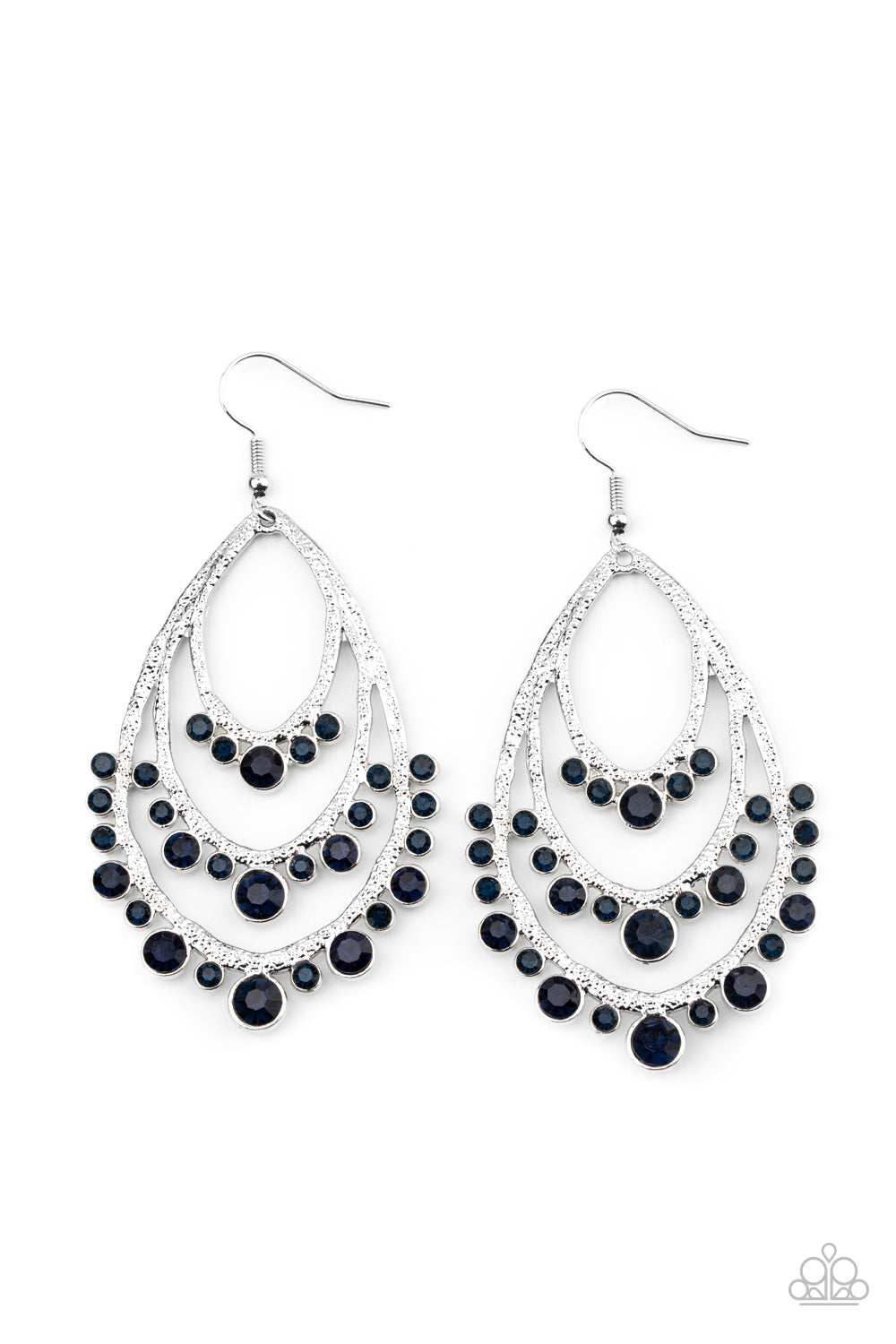 paparazzi-accessories-break-out-in-tiers-blue-earrings