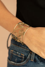 Load image into Gallery viewer, Groovy Sensations - Brass Bracelet - Paparazzi Jewelry
