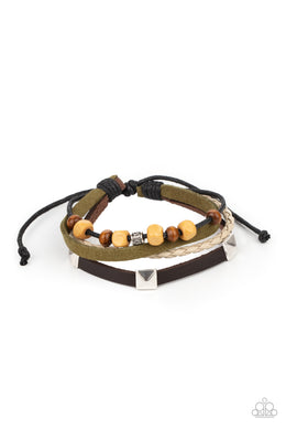 paparazzi-accessories-solo-climb-black-bracelet
