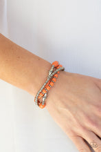 Load image into Gallery viewer, Sahara Sanctuary - Orange Bracelet - Paparazzi Jewelry
