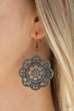 Load image into Gallery viewer, Western Mandalas - Copper Earrings - Paparazzi Jewelry
