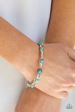 Load image into Gallery viewer, Rebel Sandstorm - Blue Bracelet - Paparazzi Jewelry
