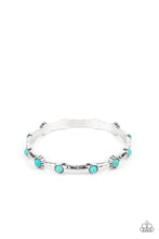 Load image into Gallery viewer, paparazzi-accessories-rebel-sandstorm-blue-bracelet
