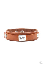 Load image into Gallery viewer, paparazzi-accessories-dont-quit-now-brown-bracelet
