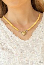 Load image into Gallery viewer, Country Sweetheart - Yellow Necklace - Paparazzi Jewelry
