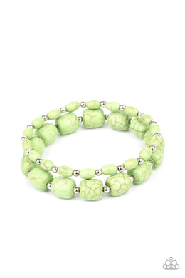paparazzi-accessories-colorfully-country-green-bracelet