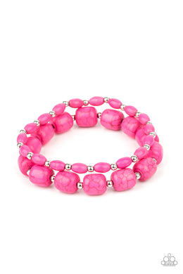 paparazzi-accessories-colorfully-country-pink-bracelet