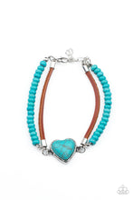 Load image into Gallery viewer, paparazzi-accessories-charmingly-country-blue-bracelet
