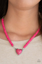Load image into Gallery viewer, Country Sweetheart - Pink Necklace - Paparazzi Jewelry
