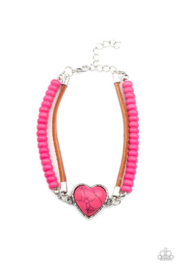 paparazzi-accessories-charmingly-country-pink-bracelet