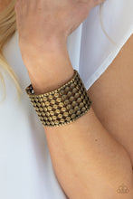 Load image into Gallery viewer, Cool and CONNECTED - Brass Bracelet - Paparazzi Jewelry
