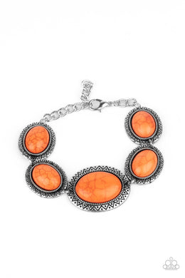 paparazzi-accessories-mesa-time-zone-orange-bracelet