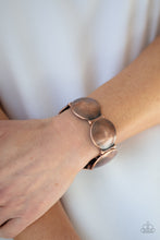 Load image into Gallery viewer, Going, Going, GONG! - Copper Bracelet - Paparazzi Jewelry
