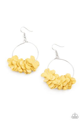 paparazzi-accessories-flirty-florets-yellow-earrings