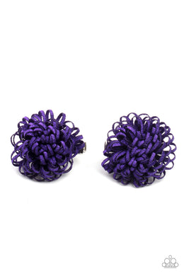 paparazzi-accessories-pretty-in-posy-purple-hair clip