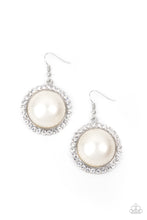 Load image into Gallery viewer, paparazzi-accessories-esteemed-elegance-white-earrings

