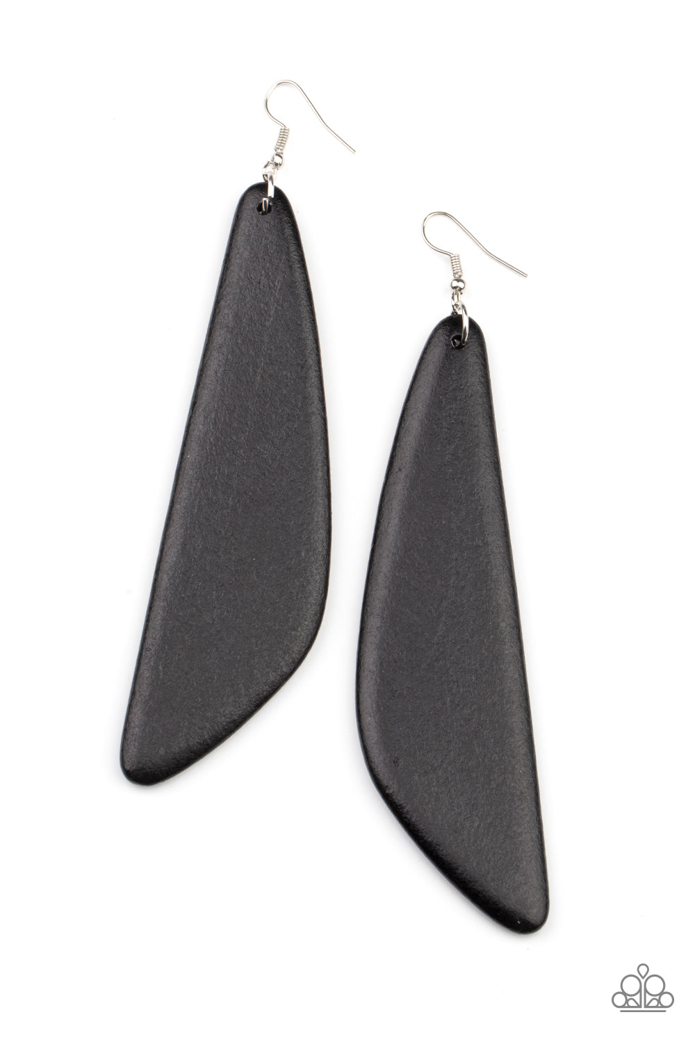 paparazzi-accessories-scuba-dream-black-earrings