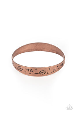 paparazzi-accessories-dandelion-dreamland-copper-bracelet