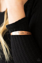 Load image into Gallery viewer, Dandelion Dreamland - Copper Bracelet - Paparazzi Jewelry
