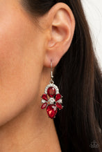 Load image into Gallery viewer, Stunning Starlet - Red Earrings - Paparazzi Jewelry
