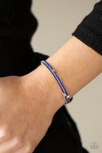 Load image into Gallery viewer, Let Freedom BLING - Blue Bracelet - Paparazzi Jewelry

