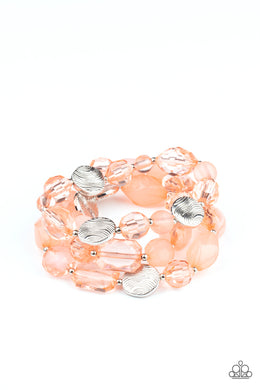 paparazzi-accessories-oceanside-bliss-orange-bracelet