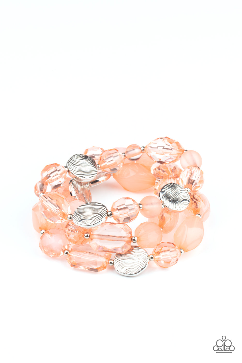 paparazzi-accessories-oceanside-bliss-orange-bracelet