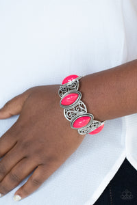 POP, Skip, and a Jump - Pink Bracelet - Paparazzi Jewelry
