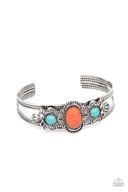 paparazzi-accessories-artisan-ancestry-orange-bracelet