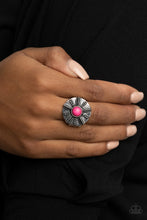 Load image into Gallery viewer, PALMS Reader - Pink Ring - Paparazzi Jewelry

