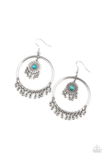 Load image into Gallery viewer, paparazzi-accessories-sunny-equinox-blue-earrings

