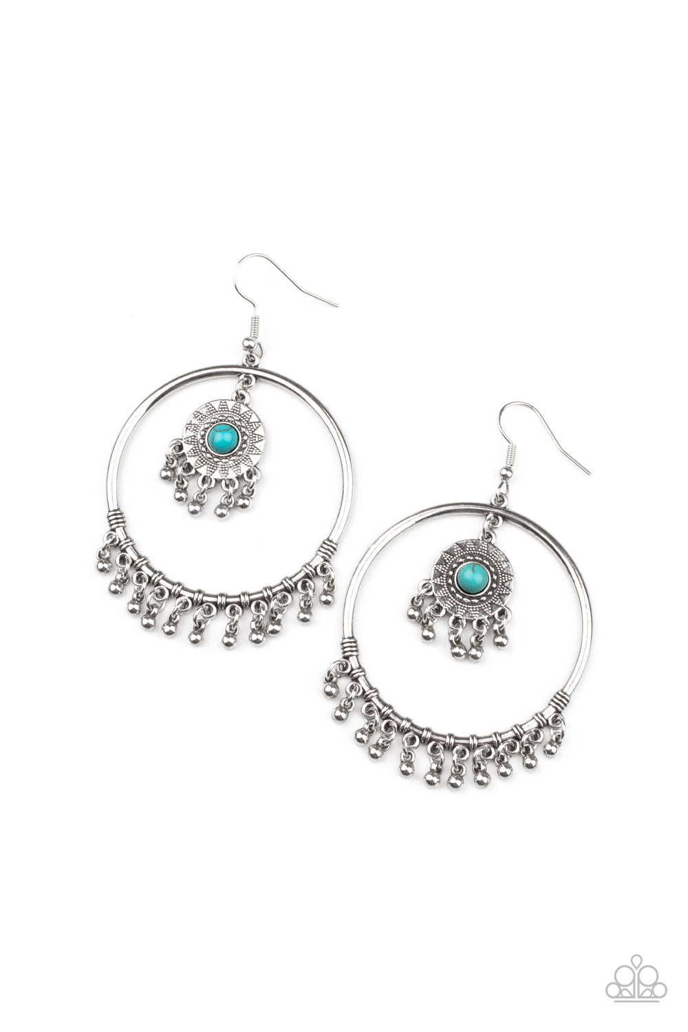 paparazzi-accessories-sunny-equinox-blue-earrings