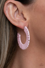 Load image into Gallery viewer, A Chance of RAINBOWS - Pink Earrings - Paparazzi Jewelry
