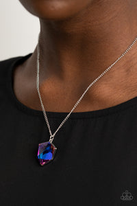 Stellar Serenity - Purple Necklace - Paparazzi Jewelry