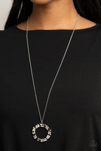 Load image into Gallery viewer, Wreathed in Wealth - Silver Necklace - Paparazzi Jewelry
