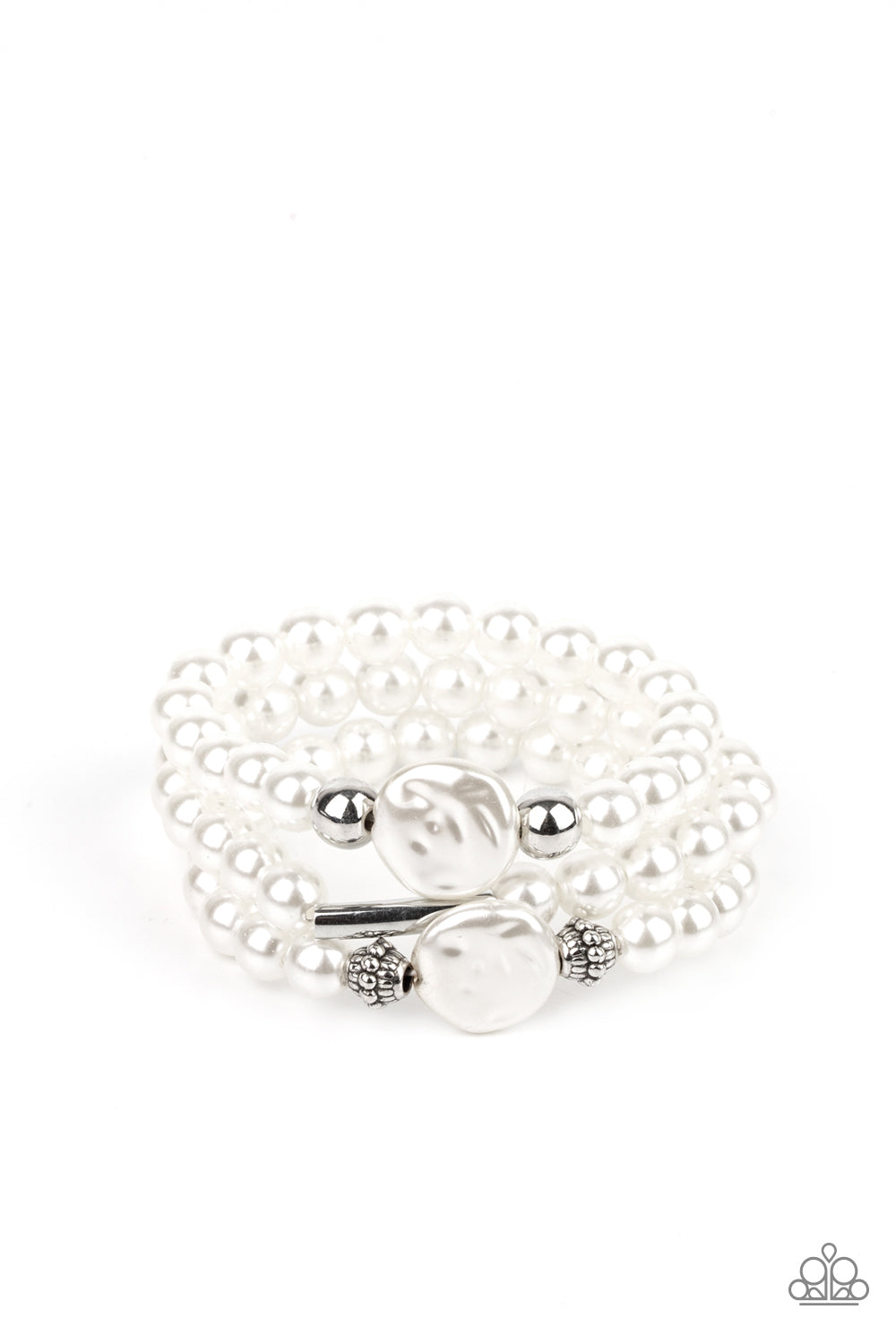 paparazzi-accessories-exquisitely-elegant-white-bracelet