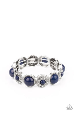 paparazzi-accessories-garden-flair-blue-bracelet
