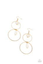 Load image into Gallery viewer, paparazzi-accessories-cultured-in-couture-gold-earrings
