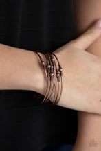 Load image into Gallery viewer, Industrial Intricacies - Copper Bracelet - Paprazzi Jewelry
