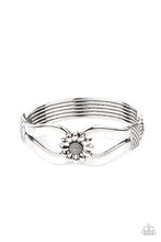 Load image into Gallery viewer, paparazzi-accessories-let-a-hundred-sunflowers-bloom-silver-bracelet
