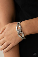 Load image into Gallery viewer, Let A Hundred SUNFLOWERS Bloom - Silver Bracelet - Paparazzi Jewelry
