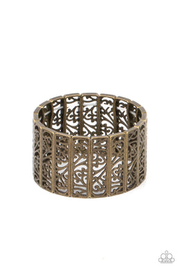 paparazzi-accessories-ornate-orchards-brass-bracelet
