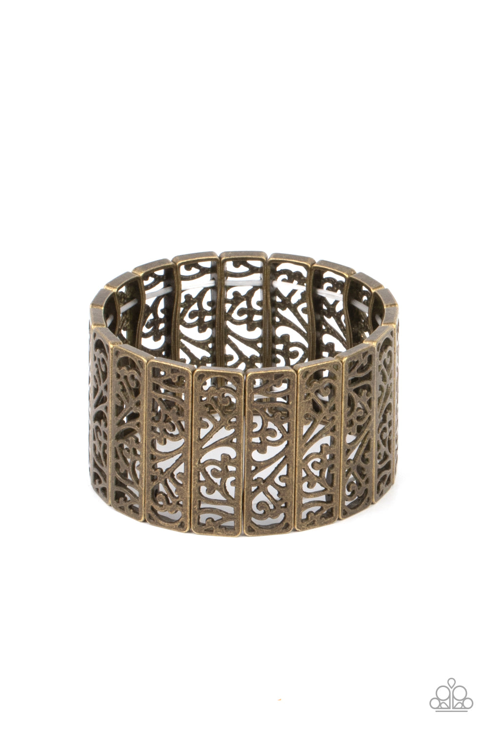 paparazzi-accessories-ornate-orchards-brass-bracelet