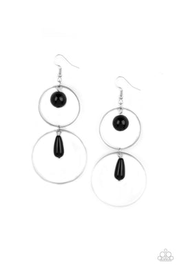 paparazzi-accessories-cultured-in-couture-black-earrings