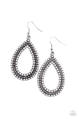 paparazzi-accessories-tear-tracks-white-earrings
