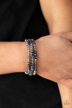 Load image into Gallery viewer, Stellar Strut - Blue Bracelet - Paparazzi Jewelry
