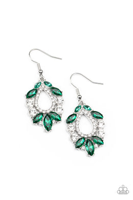 paparazzi-accessories-new-age-noble-green-earrings