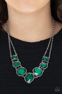 Absolute Admiration - Green Necklace - Paparazzi Jewelry