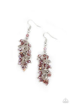 Load image into Gallery viewer, paparazzi-accessories-celestial-chandeliers-purple-earrings
